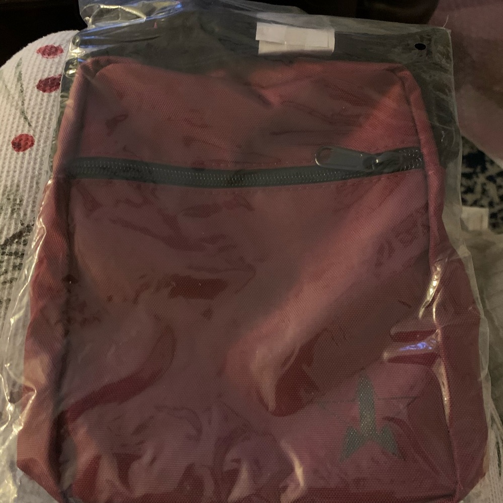 Limited edition Jeffree Star burgundy side bag